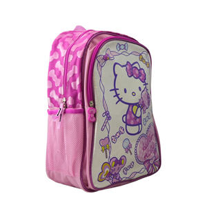 ست 12 در 1 کوله پشتی 40 سانتی هلو کیتی مدل Rainbow Max - Backpack - Promotion Items 12 in 1 - Hello Kitty